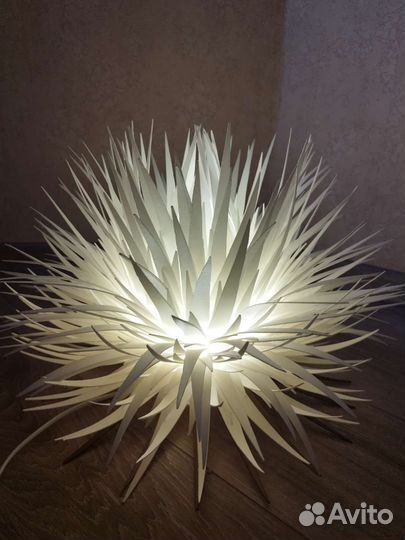 Ростовые цветы. Светильник из изолона