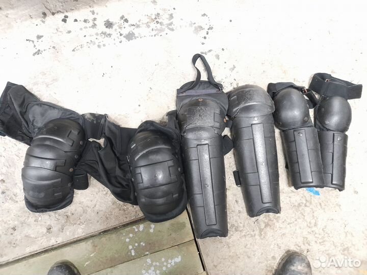 Противоударный комплект щитков полиции