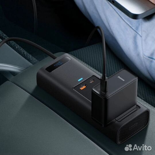 Автомобильный инвертор Baseus In-car Inverter