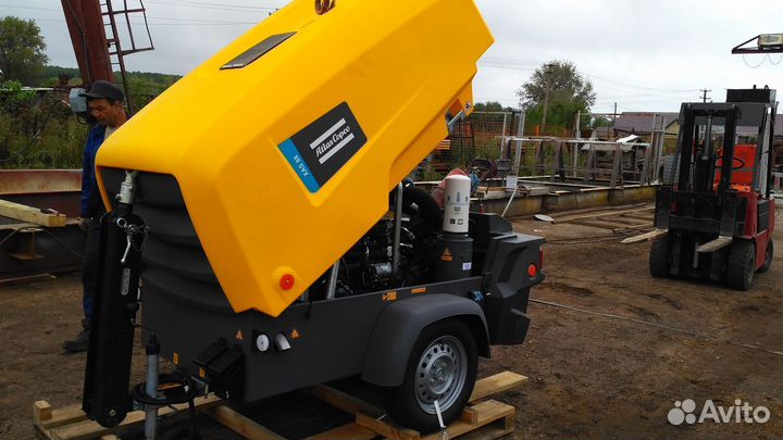 Дизельный компрессор Atlas Copco XAS 88 KD