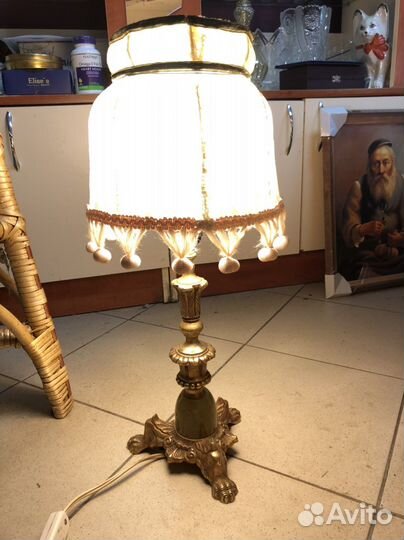 Лампа настольная винтаж