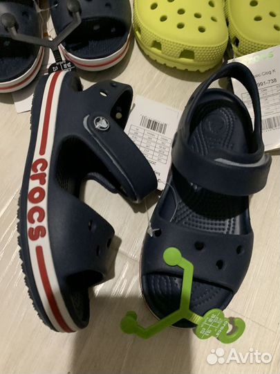 Новые сабо, сандали Crocs, размер С12-29