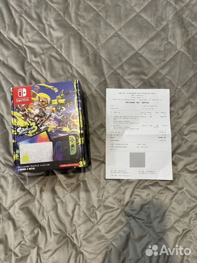 Nintendo switch oled с играми