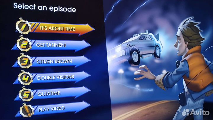 Back to the Future The Game PS4 б/у