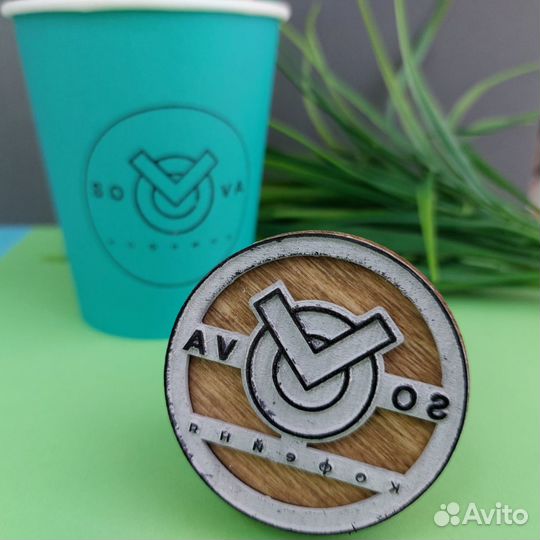 Изготовление печатей с логотипом для упаковки