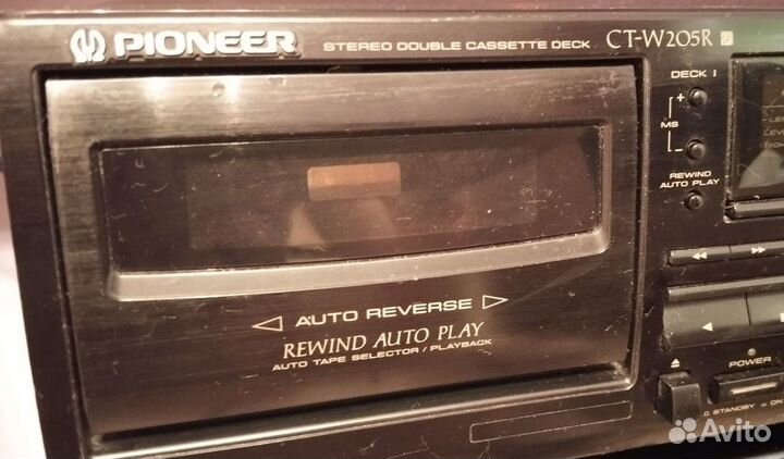 Кассетная дека pioneer