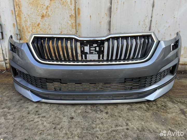 Бампер передний kodiaq sportline L&K VRS