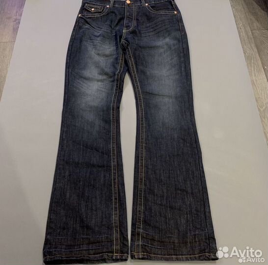 Мужские джинсы клеш