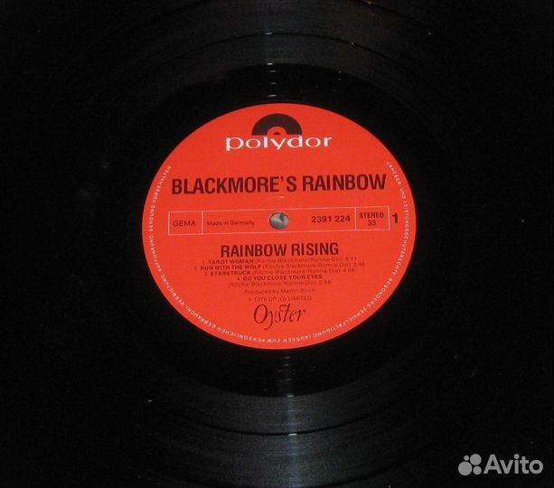 LP Rainbow – Rising - 1976 Germany