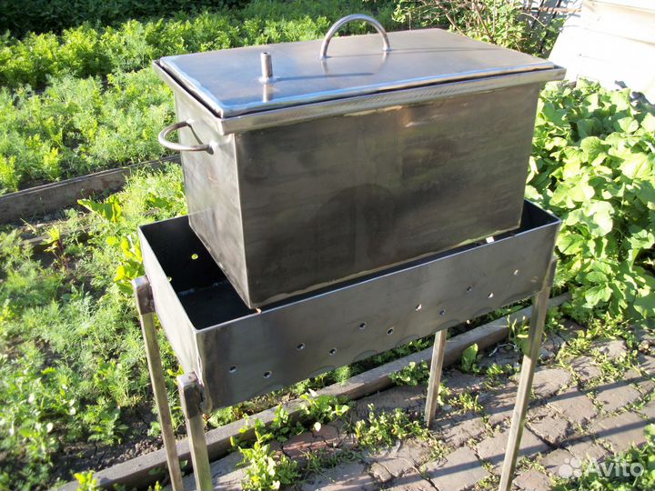 Коптильни с гидрозатвором новые