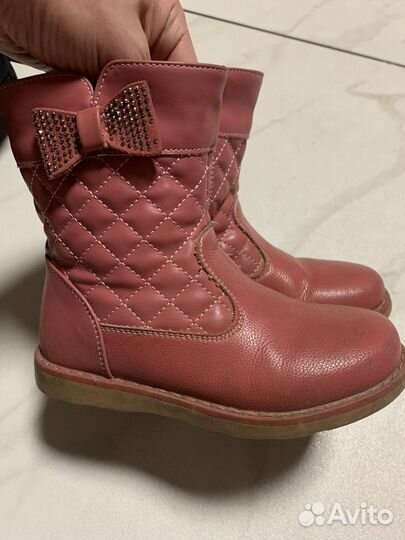Ботинки на весну девочке 27р 17см