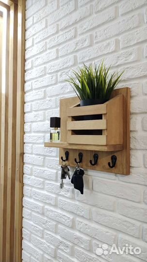 Ключница настенная из дерева