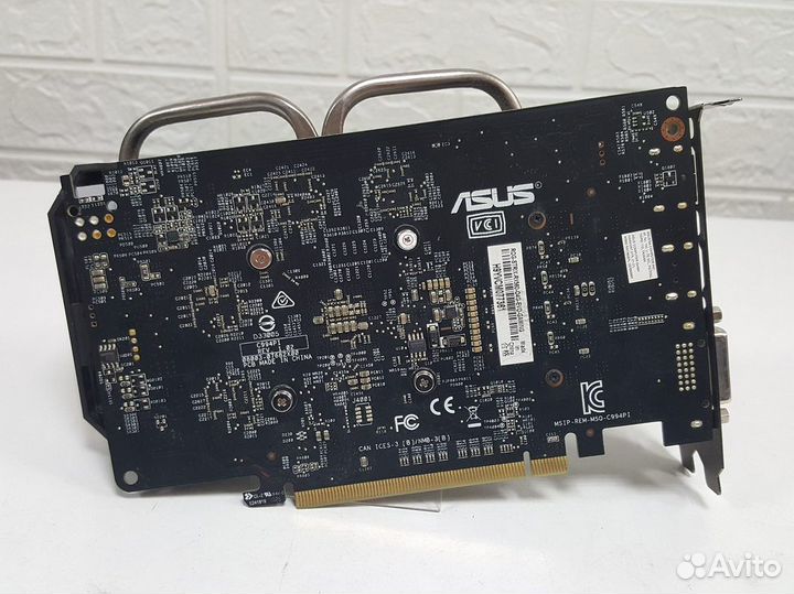 Видеокарта asus Radeon RX 560 4GB (strix-RX560-O4G