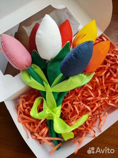 Подарочные наборы тюльпанов Тильда