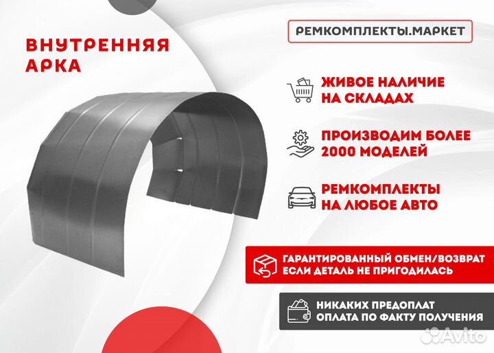 Кузовная арка Дискавери 3 правая