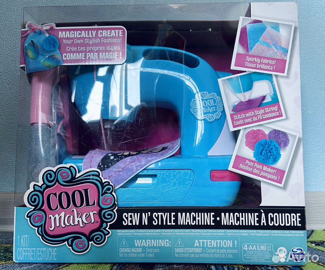 Cool maker новая детская швейная машинка