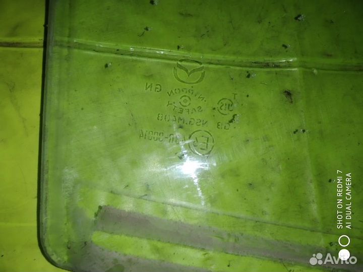 Стекло заднее боковое Mazda-6 GH седан 2008-2012г