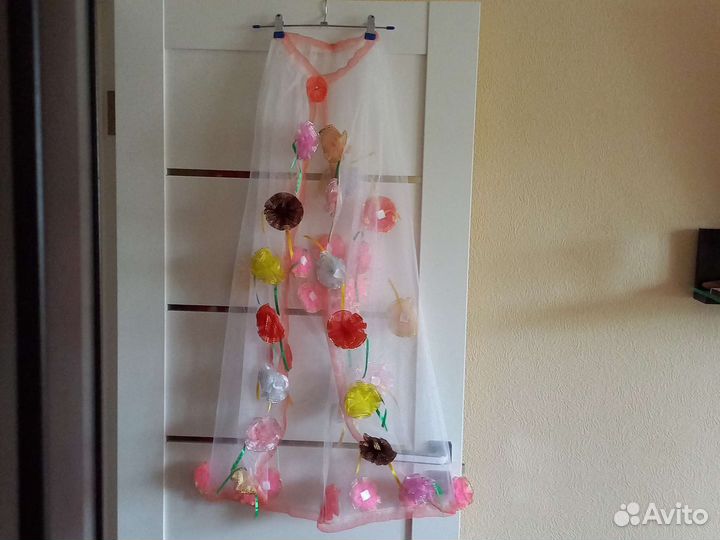 Накидка для карнавального костюма-фея цветов