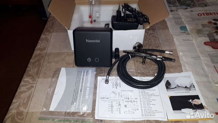 Аэрограф,комплект для начинающего