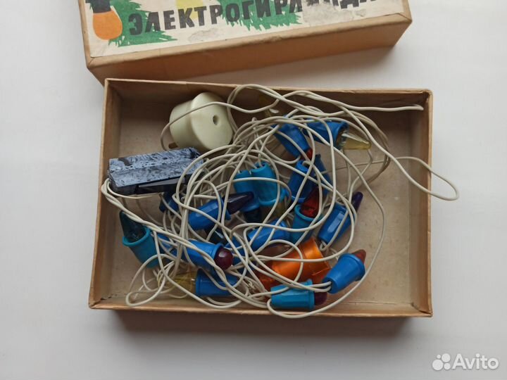 Елочная гирлянда СССР