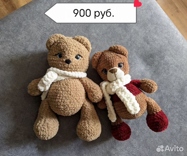 Вязаные игрушки ручная работа наличие