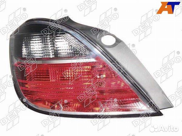 Фонарь задний opel astra, opel astra H 04-14