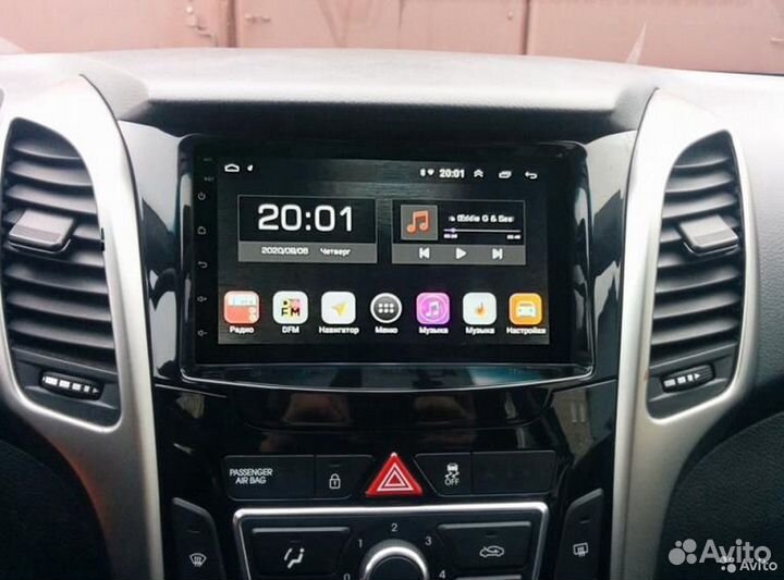 Магнитола Hyundai i30 11-16г WiFi Navi