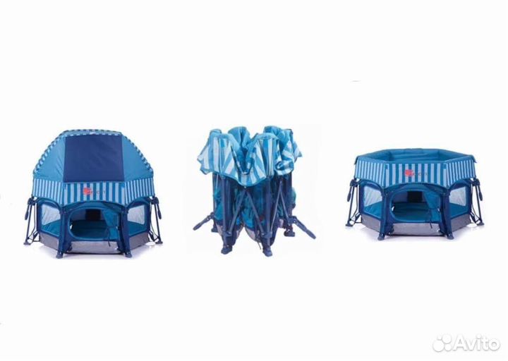 Детский манеж Jetem Sport blue