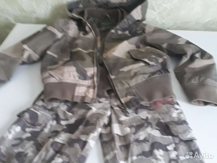 Костюм детский, камуфляжный,Италия