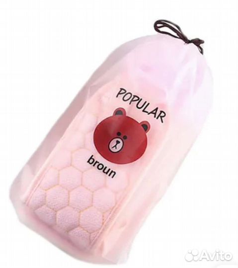 Набор мочалок 3 в 1 (мочалка, губка, перчатка)