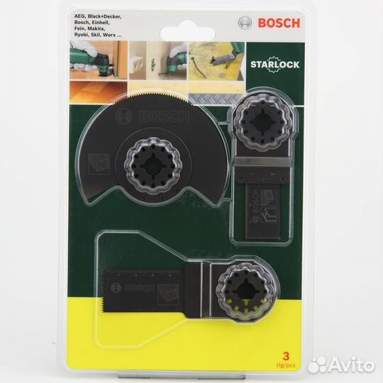 Комплект по древесине bosch 2607017323 Starlock