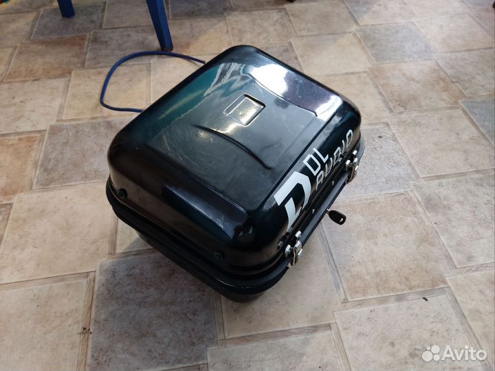 Кофр с музыкой на мопед