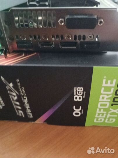 Видеокарта gtx 1080 8gb