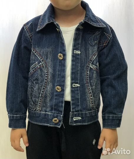 Джинсовая куртка для мальчика 92