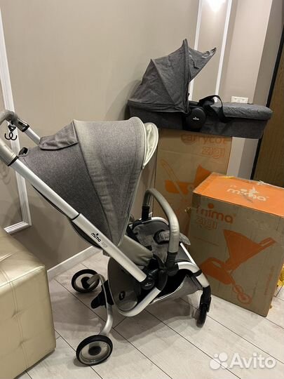 Прогулочная коляска бу mima zigi