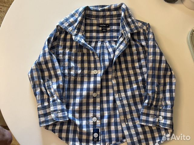 Рубашка на мальчика 18-24 мес