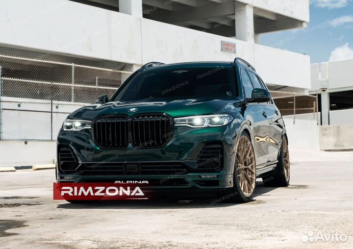 Кованые диски R22 на BMW X7 M50i