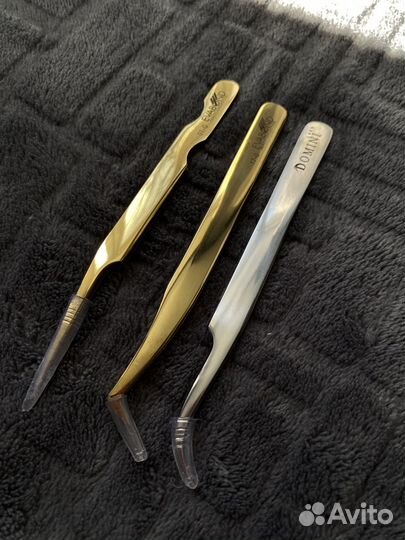 Пинцет для наращивания ресниц