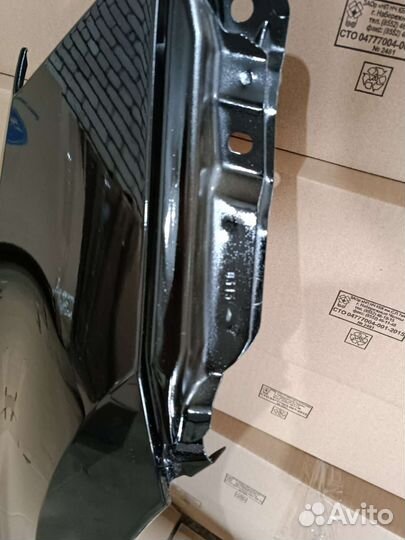 Крыло LADA granta fl правое черный черная пантера