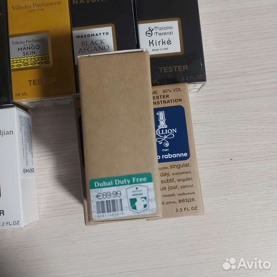 Тестер мужской и женский