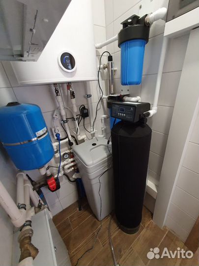 Умягчитель обезжелезиватель воды 1044
