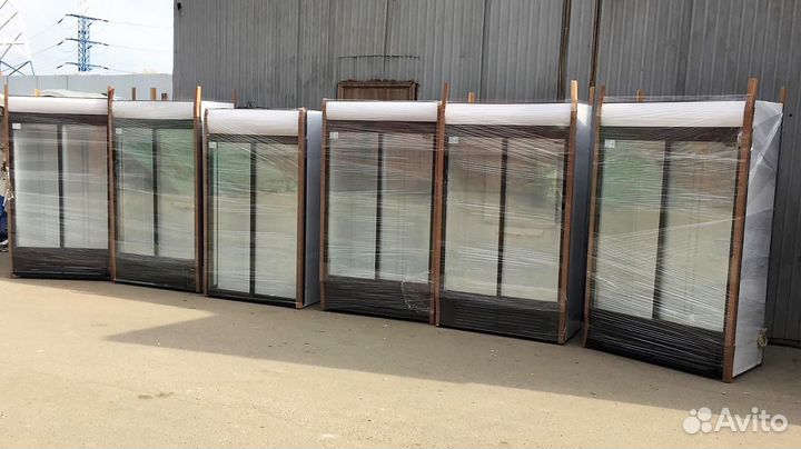 Холодильник витрина купе двухдверный