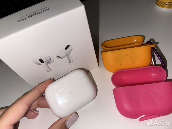 Беспроводные наушники apple airpods pro