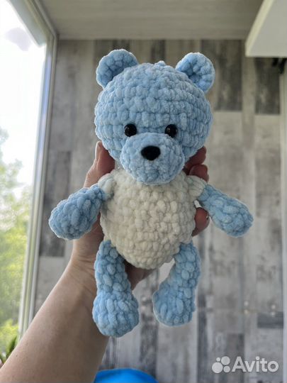 Мягкая игрушка Мишка погремушка