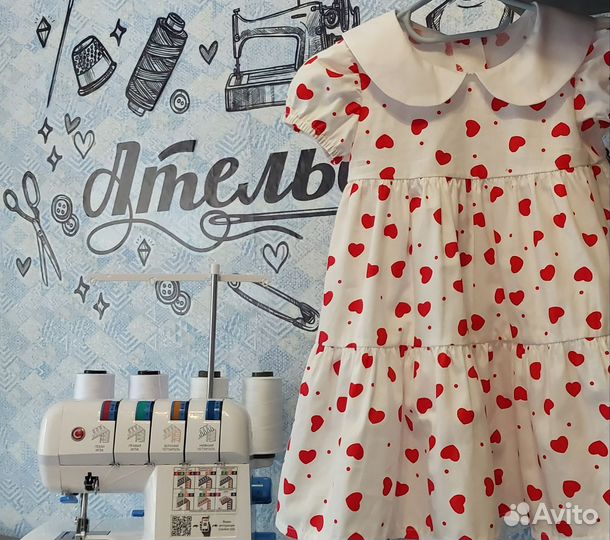 Платье для девочки 110