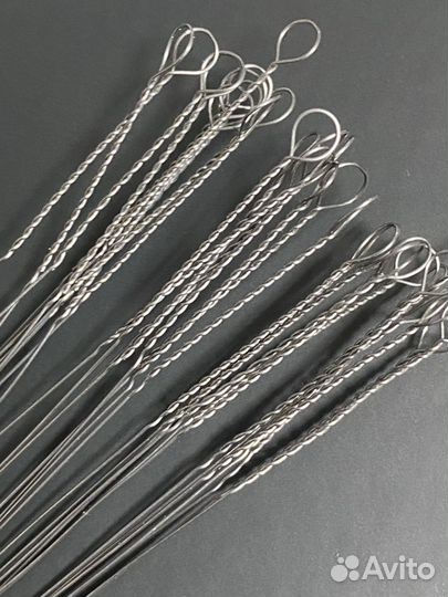 Поводки рыбаловные из струны 0,3мм 25см 50шт