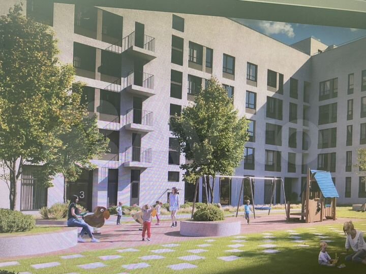 2-к. квартира, 62,8 м², 2/5 эт.