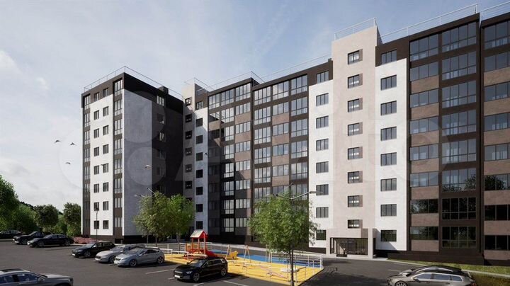 3-к. квартира, 71,1 м², 2/8 эт.