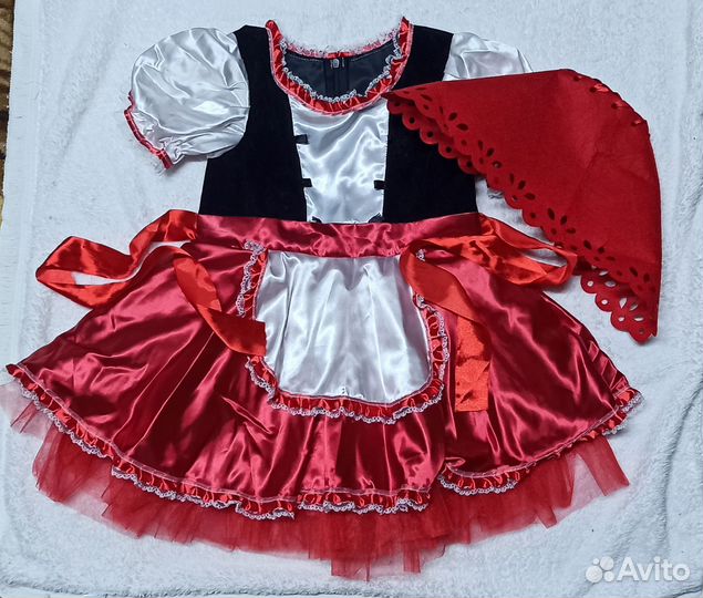 Костюм красная шапочка