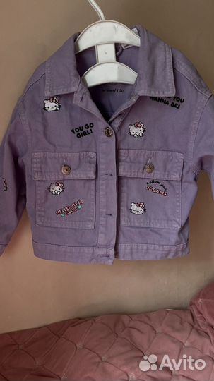 Куртка ждинсовая для девочки Gloria Jeans